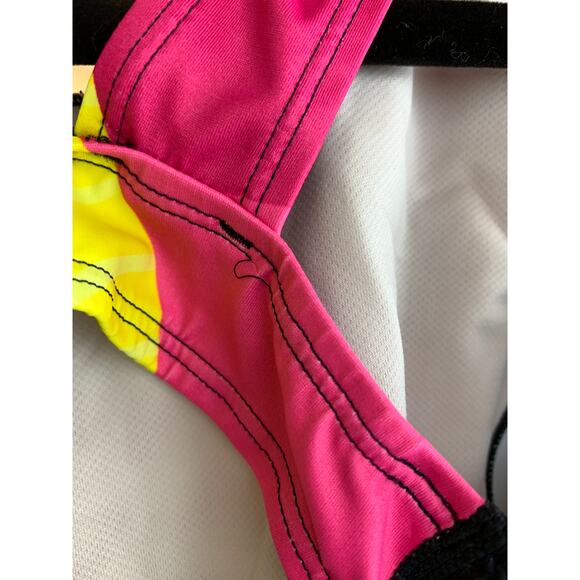 Smashfest Queen Swimsuit Womens Size Large One Piece Racing Style Multicolor - Picture 5 of 6